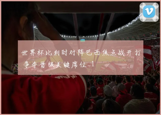 世界杯比利时对阵巴西焦点战开打 争夺晋级关键席位_1